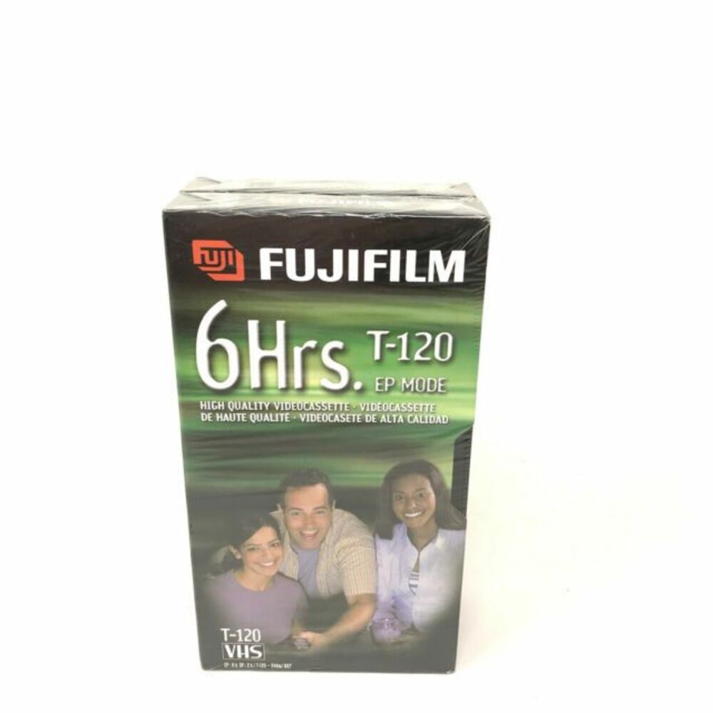 Fujifilm HQ T-120 Blank VHS Tape